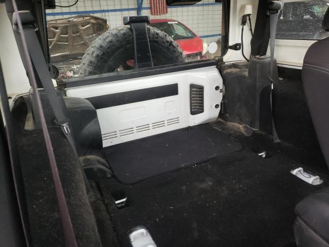 1C4AJWBG3DL583991 - 2013 JEEP WRANGLER S WHITE photo 6