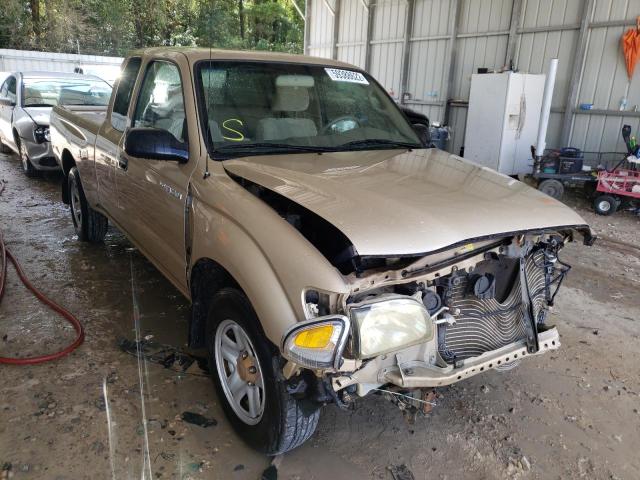 5TEVL52N23Z147573 - 2003 TOYOTA TACOMA XTR BEIGE photo 1