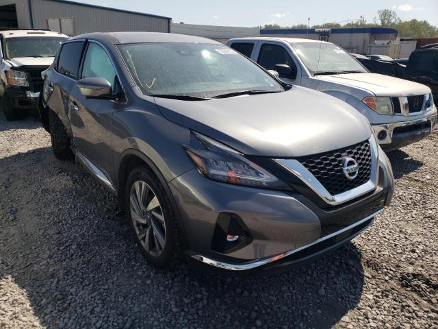 5N1AZ2CJ0MC136316 - 2021 NISSAN MURANO SL GRAY photo 1