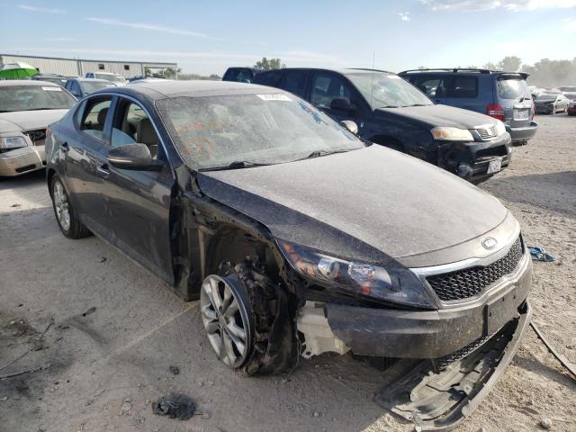 5XXGN4A7XDG248411 - 2013 KIA OPTIMA EX BROWN photo 1