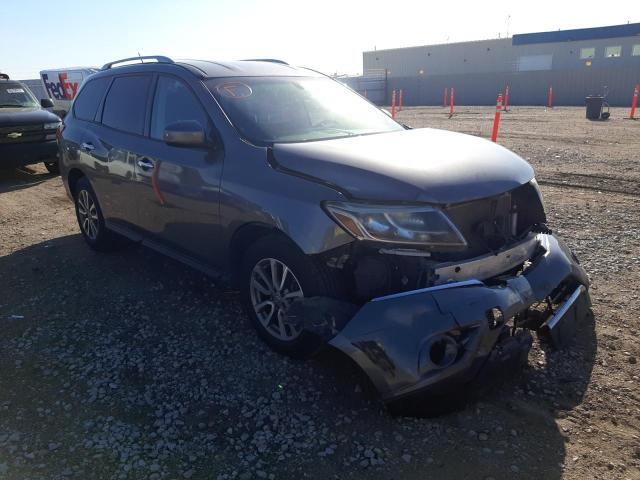 5N1AR2MN5FC605727 - 2015 NISSAN PATHFINDER GRAY photo 1