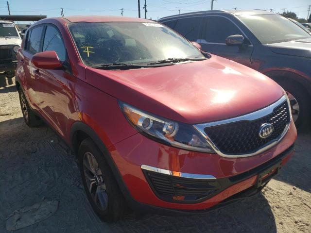 KNDPB3AC6E7644698 - 2014 KIA SPORTAGE B RED photo 1