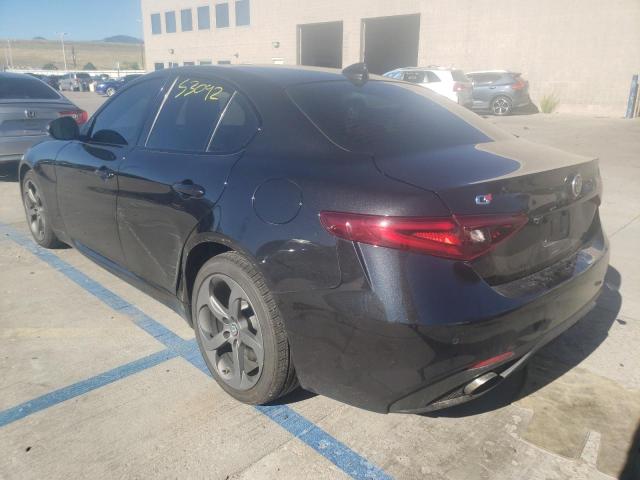 ZARFAEDN0H7533050 - 2017 ALFA ROMEO GIULIA Q4 黑色 照片 3