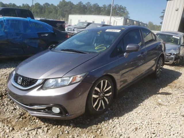 19XFB2F99FE035724 - 2015 HONDA CIVIC EXL Boz foto 2