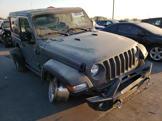 1C4GJXAG4LW125083 - 2020 JEEP WRANGLER S GRAY photo 1