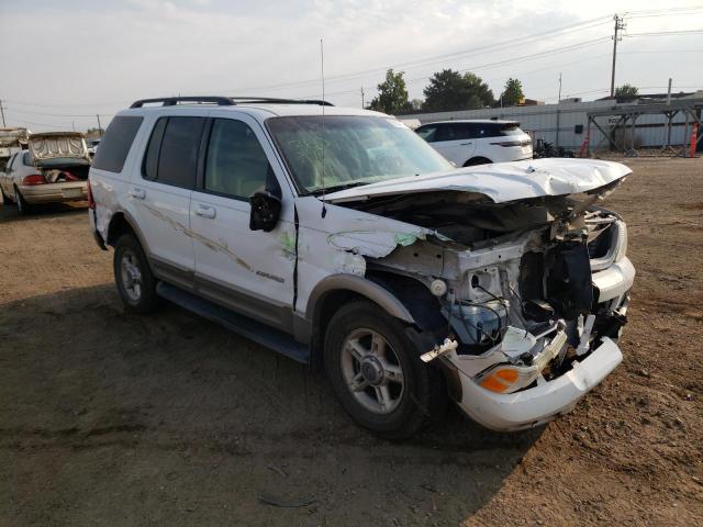 1FMZU74W62ZA63665 - 2002 FORD EXPLORER E WHITE photo 1