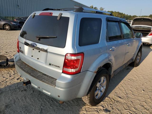 1FMCU593X9KA79282 - 2009 FORD ESCAPE HYB BLUE photo 4