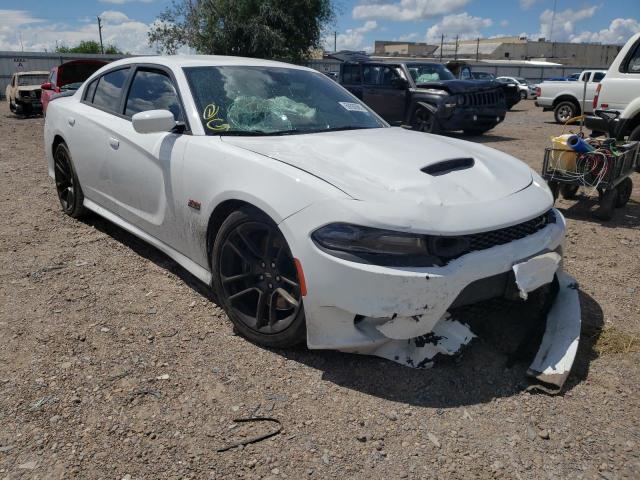 2C3CDXGJ2LH183205 - 2020 DODGE CHARGER SC WHITE photo 1