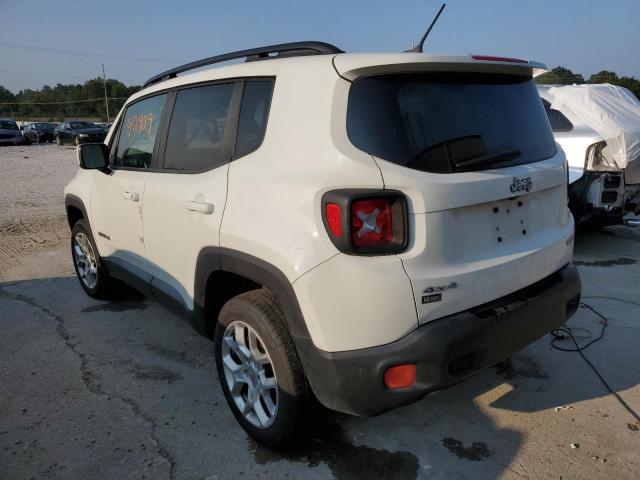 ZACCJBBB8HPF17010 - 2017 JEEP RENEGADE L WHITE photo 3