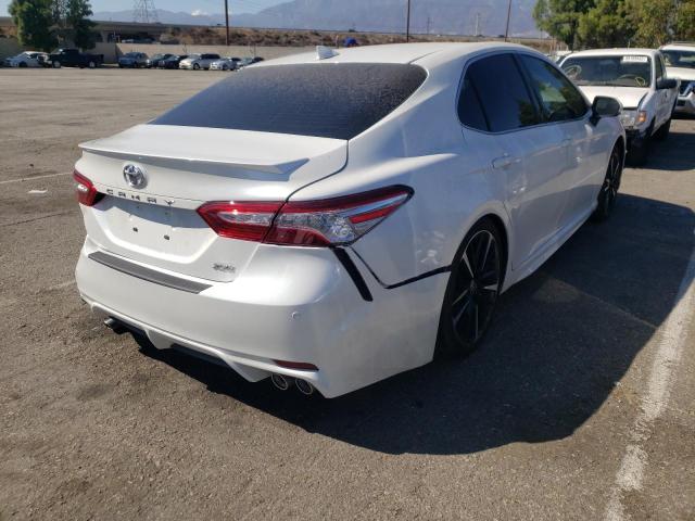 4T1K61AK9LU942473 - 2020 TOYOTA CAMRY XSE WHITE photo 4