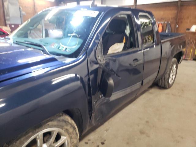 1GCSKSE30AZ180336 - 2010 CHEVROLET SILVERADO BLUE photo 9