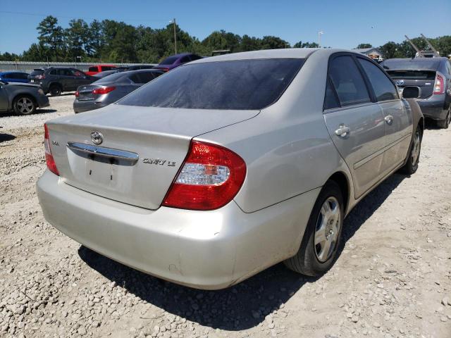 4T1BE32K04U813276 - 2004 TOYOTA CAMRY LE SILVER photo 4