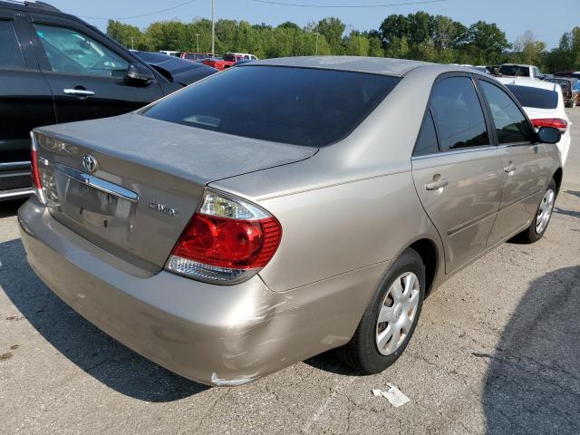 JTDBE32K863065115 - 2006 TOYOTA CAMRY LE GOLD photo 4