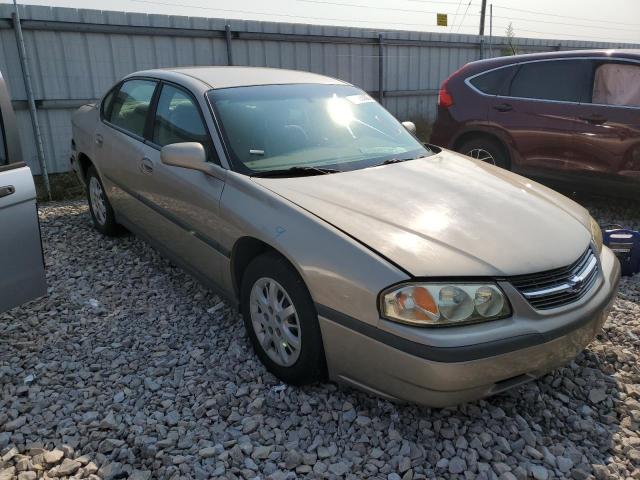 2G1WF52E429369038 - 2002 CHEVROLET IMPALA TAN photo 1