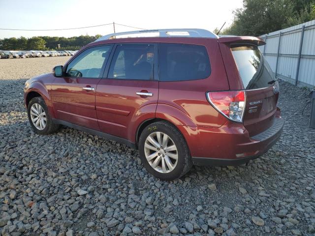 JF2SHAGC9CH406325 - 2012 SUBARU FORESTER T RED photo 3