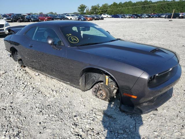 2C3CDZBT8KH524707 - 2019 DODGE CHALLENGER GRAY photo 1