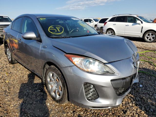 JM1BL1U76D1737166 - 2013 MAZDA 3 I SILVER photo 1