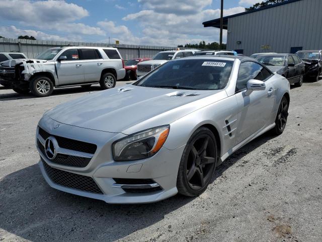 WDDJK6FA3FF036858 - 2015 MERCEDES-BENZ SL 400 SILVER photo 2