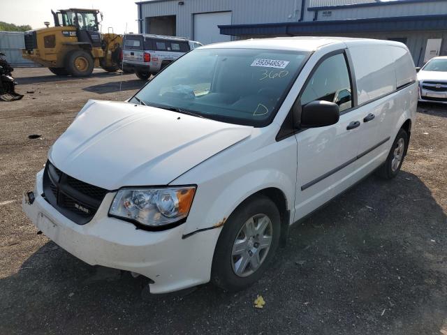 2C4RDGAG0CR225979 - 2012 DODGE RAM VAN WHITE photo 2