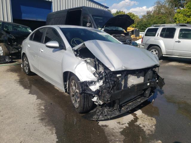 3KPF24AD6KE023340 - 2019 KIA FORTE FE SILVER photo 1