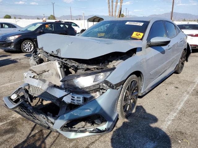 SHHFK7H47JU416665 - 2018 HONDA CIVIC SPOR Grau Foto 2