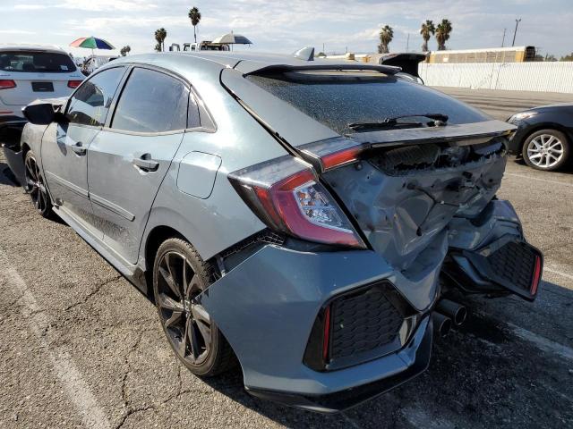 SHHFK7H47JU416665 - 2018 HONDA CIVIC SPOR Grau Foto 3