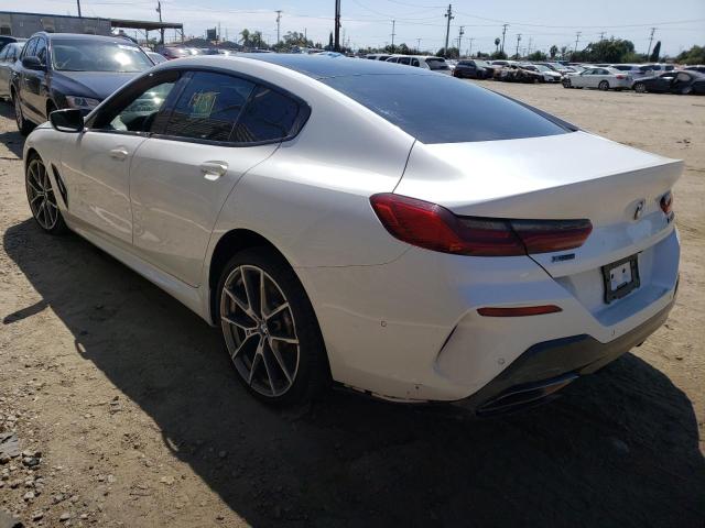 WBAGV8C05LBP48761 - 2020 BMW M850XI WHITE photo 3