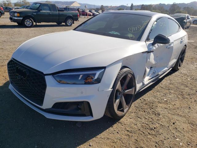 WAUC4CF55KA079360 - 2019 AUDI S5 PRESTIG WHITE photo 2