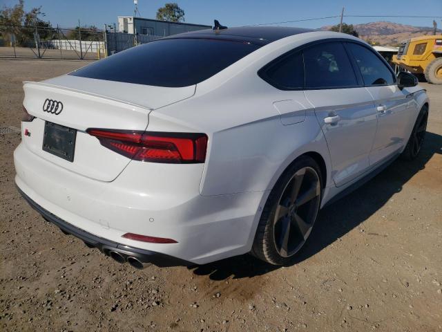 WAUC4CF55KA079360 - 2019 AUDI S5 PRESTIG WHITE photo 4