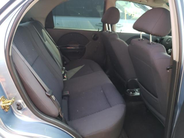 KL1TD56686B590270 - 2006 CHEVROLET AVEO BASE BLUE photo 6