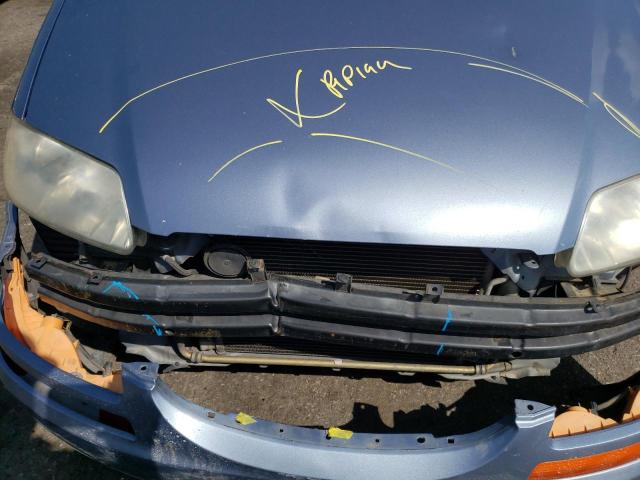 KL1TD56686B590270 - 2006 CHEVROLET AVEO BASE BLUE photo 9