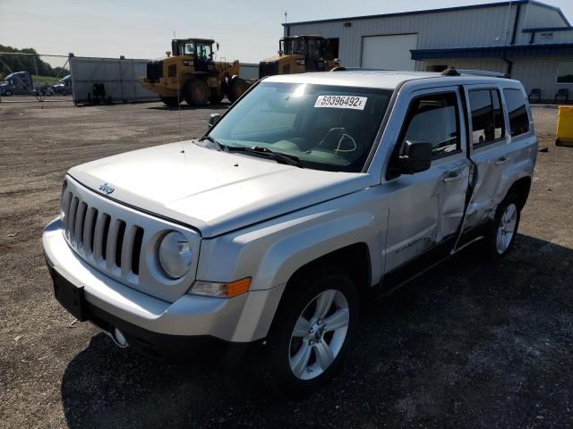 1C4NJRCB5CD515500 - 2012 JEEP PATRIOT LI SILVER photo 2