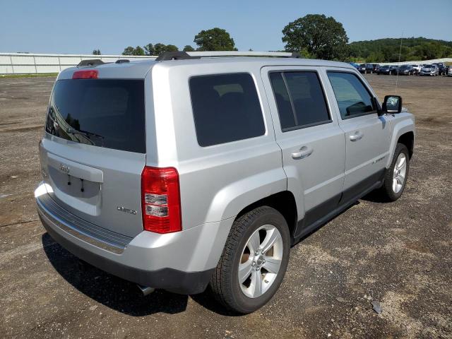 1C4NJRCB5CD515500 - 2012 JEEP PATRIOT LI SILVER photo 4