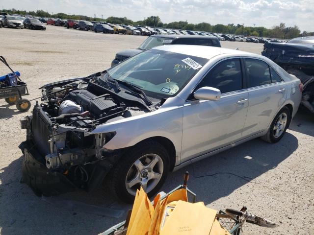 4T1BE46K97U675175 - 2007 TOYOTA CAMRY CE SILVER photo 2