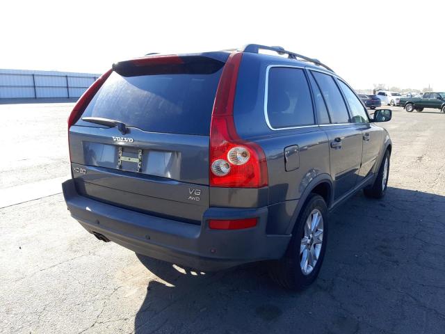 YV4CZ852261242557 - 2006 VOLVO XC90 V8 CHARCOAL photo 4