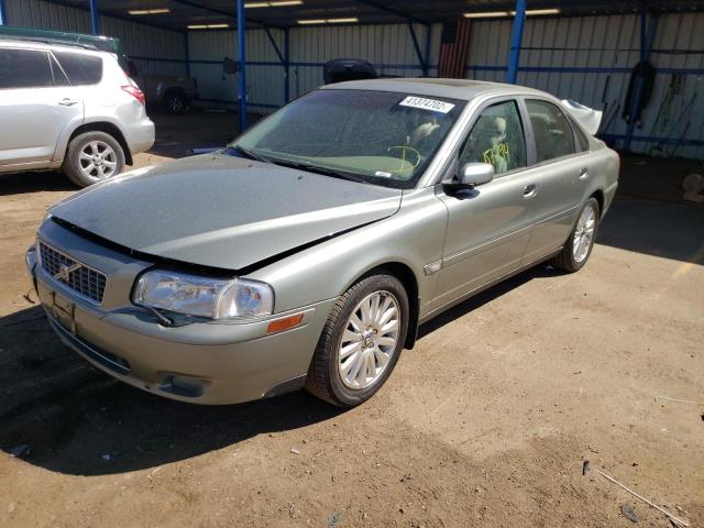 YV1TH592361445241 - 2006 VOLVO S80 2.5T GRAY photo 2