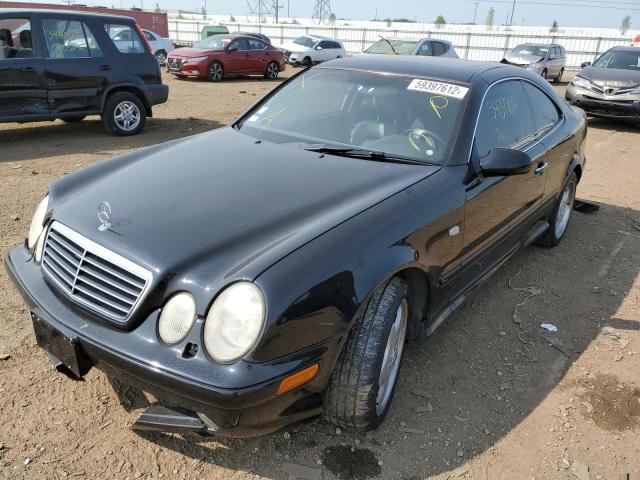 WDBLJ70G7XF075364 - 1999 MERCEDES-BENZ CLK BLACK photo 2