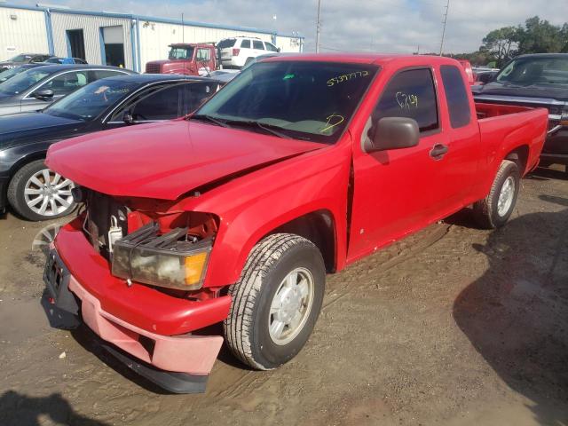 1GCCS198568231413 - 2006 CHEVROLET COLORADO RED photo 2