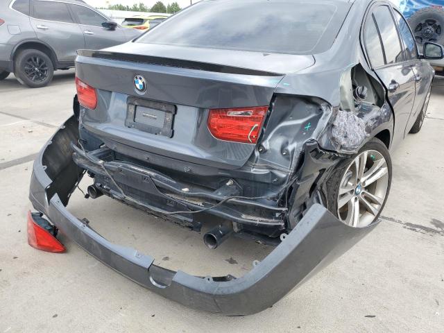 WBA3B9G57FNR94877 - 2015 BMW 335 XI GRAY photo 9