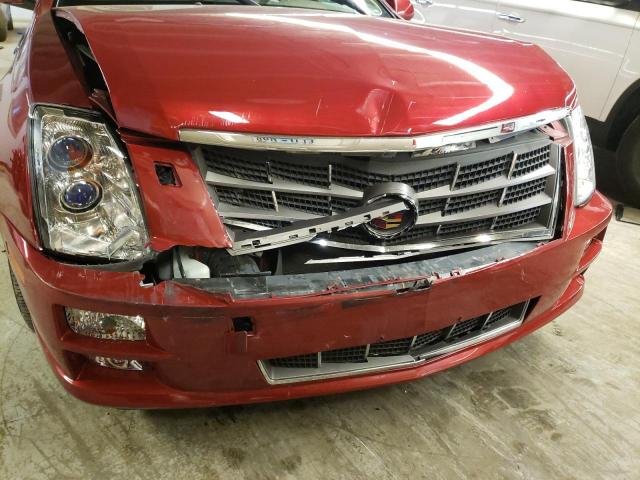 1G6DD67V280196404 - 2008 CADILLAC STS RED photo 9