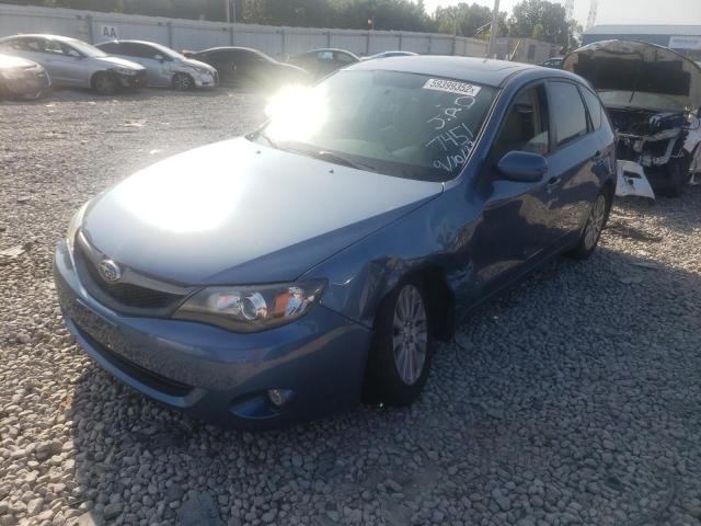 JF1GH60669H818562 - 2009 SUBARU IMPREZA 2. BLUE photo 2