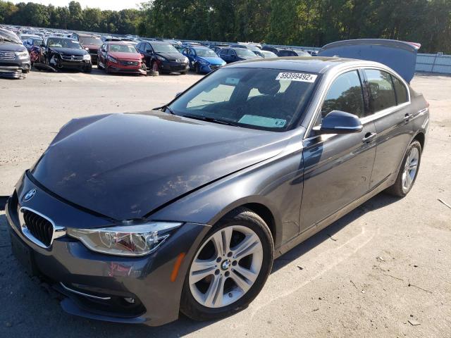 WBA8B9C5XJEE81758 - 2018 BMW 3 SERIES Қара фото 2