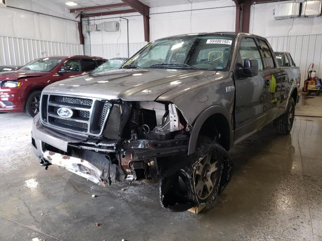 1FTPX14514NC52788 - 2004 FORD F150 SILVER photo 2