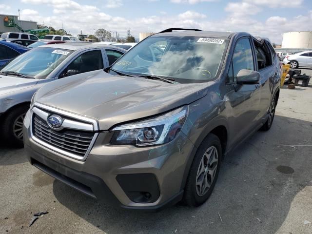 JF2SKAGC1LH418308 - 2020 SUBARU FORESTER P GRAY photo 2