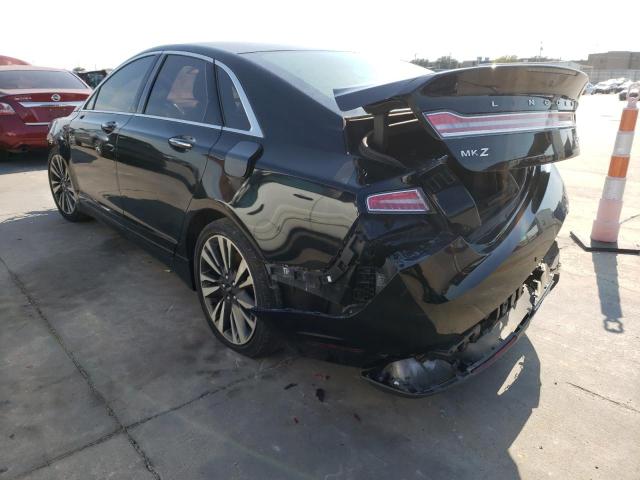 3LN6L5E92HR634620 - 2017 LINCOLN MKZ RESERV BLACK photo 3