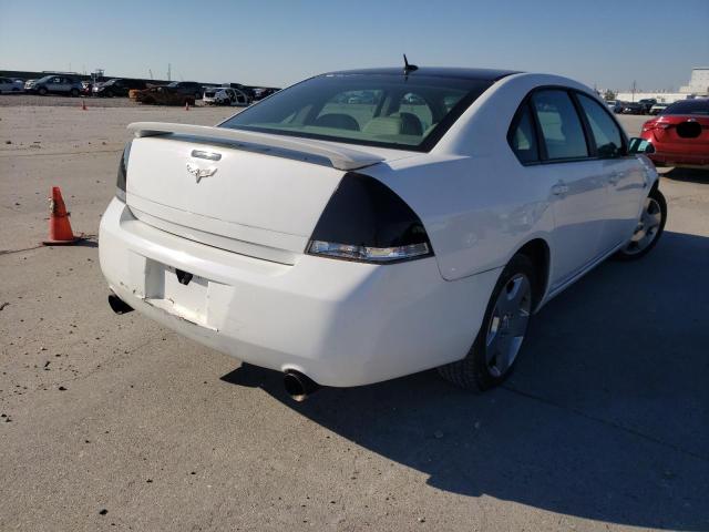 2G1WD58C081329090 - 2008 CHEVROLET IMPALA SUP 白色 照片 4