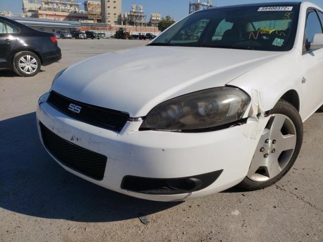 2G1WD58C081329090 - 2008 CHEVROLET IMPALA SUP 白色 照片 9