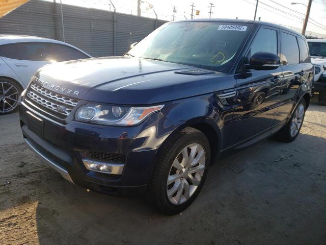 SALWR2WF5EA388098 - 2014 LAND ROVER RANGE ROVE BLUE photo 2