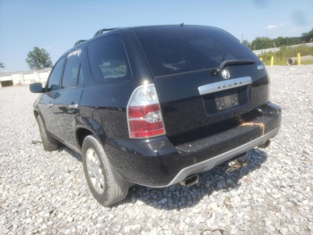 2HNYD18675H533188 - 2005 ACURA MDX TOURIN BLACK photo 3