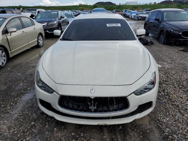 ZAM57XSA0G1174571 - 2016 MASERATI GHIBLI WHITE photo 9